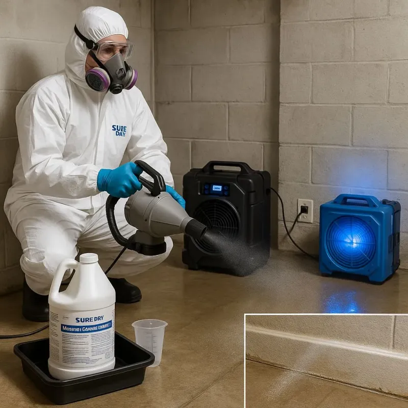 Sanitization and Odor Removal process in Buford, GA