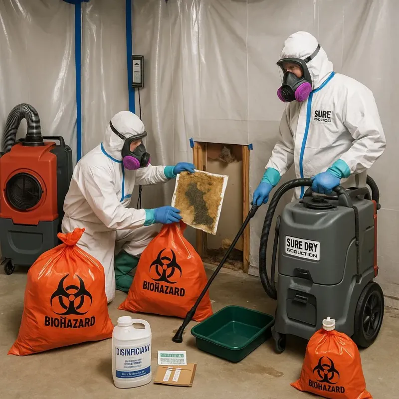 Contaminated Water Handling Protocols process in Buford, GA