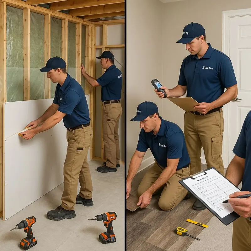 Repairs and Reconstruction process in Buford, GA