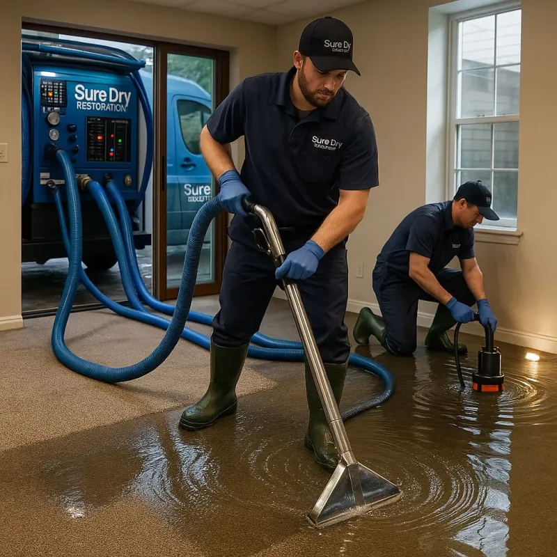 Water Extraction and Removal process in Buford, GA